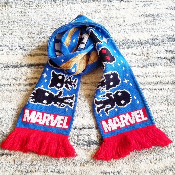 Marvel Gaurdians of the Galaxy Knit Scarf - Picture 1 of 5